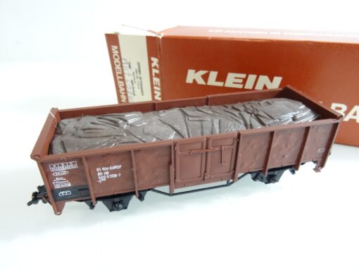 Klein Modellbahn H0 3195 offener Güterwagen mit Ladung der DB in OVP RR1073 – Bild 3