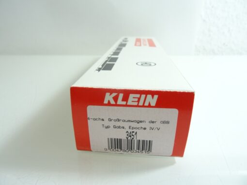 Klein Modellbahn H0 3451 Großraumgüterwagen der ÖBB in OVP RR742 – Bild 5