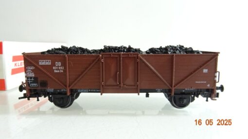 Kleinbahn H0 3052 offener Güterwagen mit Ladung der DB in OVP PR7708 – Bild 3