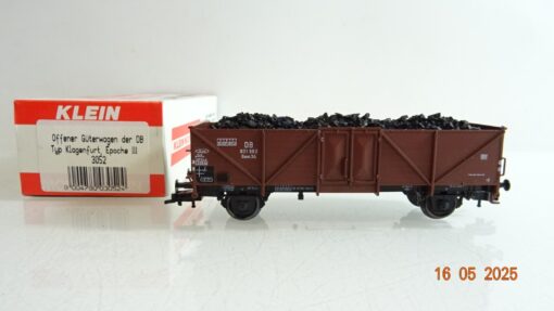 Kleinbahn H0 3052 offener Güterwagen mit Ladung der DB in OVP PR7708