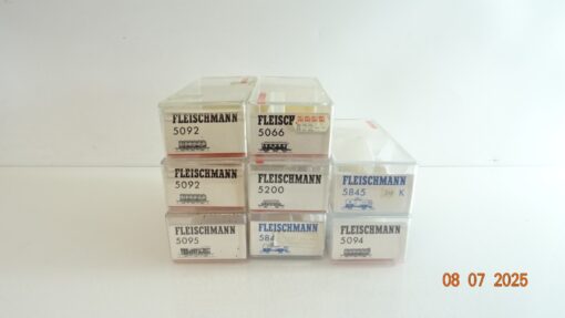 Konvolut Fleischmann H0 Leerverpackung 8 Stück siehe Foto CK9453
