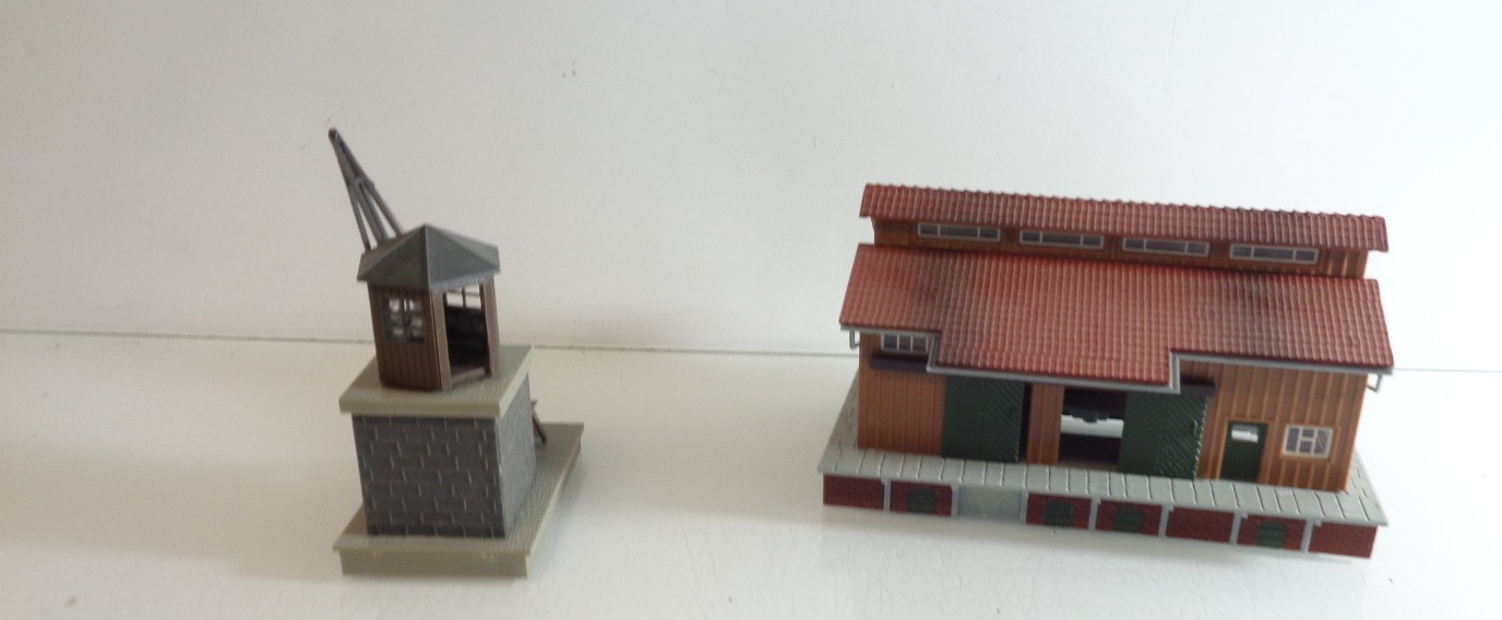 Konvolut Güterschuppen H0 aus Anlagenrückbau siehe Foto PK1733 o. – Bild 3