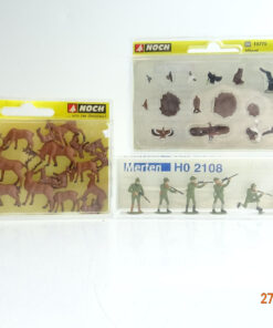 Konvolut H0 Wildtiere Figuren-Sets siehe Fotos in OVP CK4449