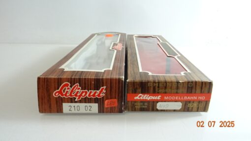 Konvolut Liliput H0 Leerverpackung 2 Stück siehe Foto CK9258