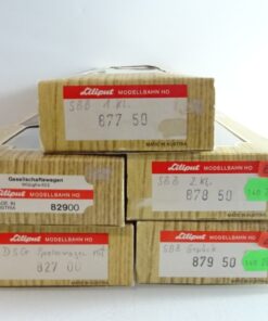 Konvolut Liliput H0 Leerverpackung 5 Stück siehe Foto CK9222