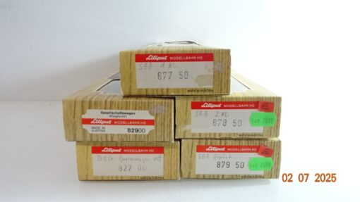 Konvolut Liliput H0 Leerverpackung 5 Stück siehe Foto CK9222