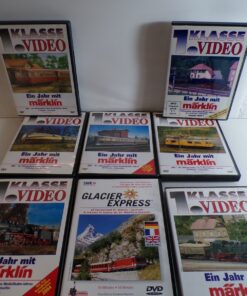 Konvolut Märklin DVD 8 Stück siehe Foto in OVP PK2663
