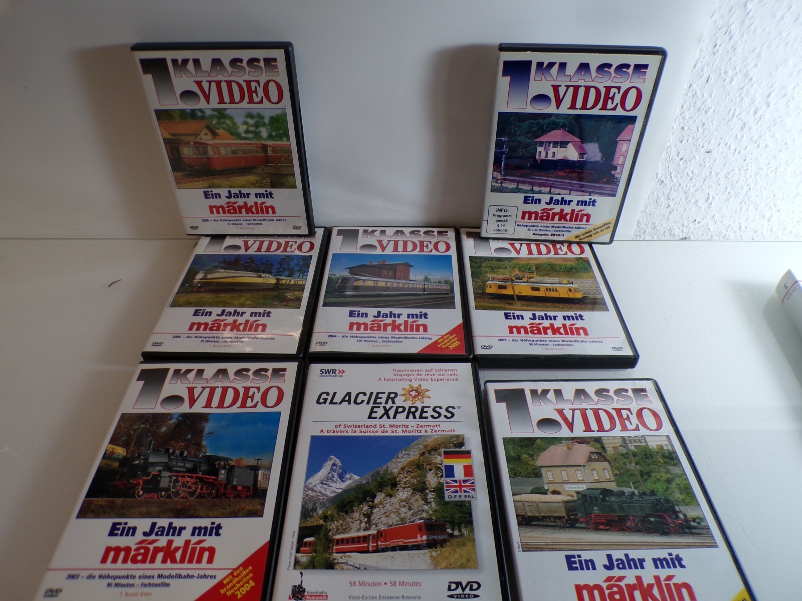 Konvolut Märklin DVD 8 Stück siehe Foto in OVP PK2663