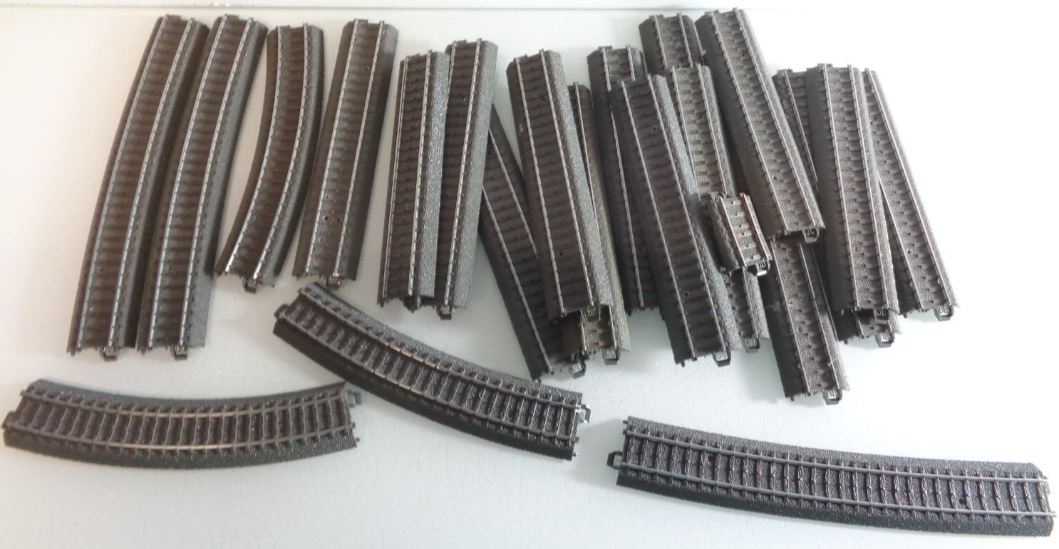 Konvolut Märklin H0 C Gleis ca. 22Stück siehe Foto PK2028 o.