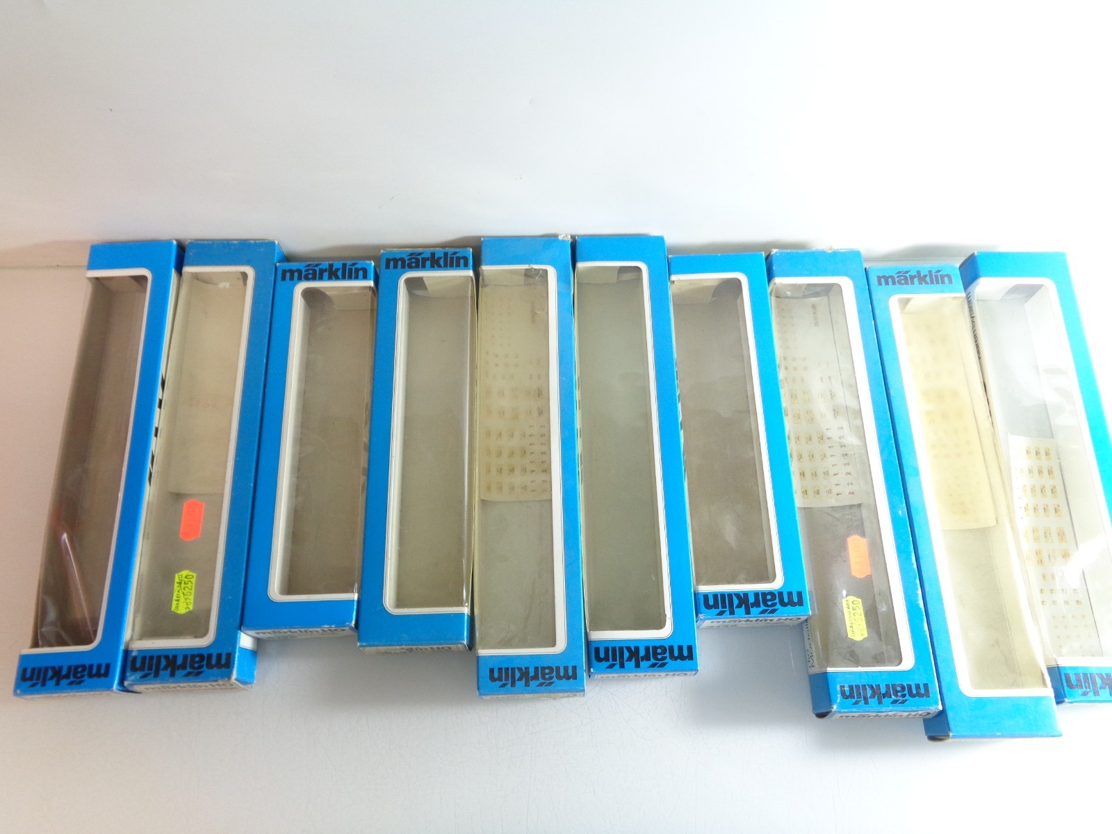 Konvolut Märklin H0 Leerverpackung 10 Stück siehe Foto PK1936 – Bild 3