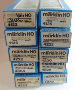 Konvolut Märklin H0 Leerverpackung 10 Stück siehe Foto PK1936