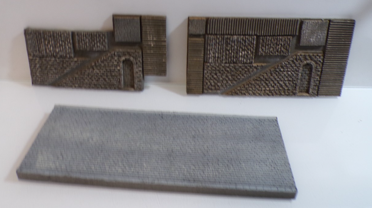 Konvolut Mauerplatten 3Stück siehe Foto PK3181 o.