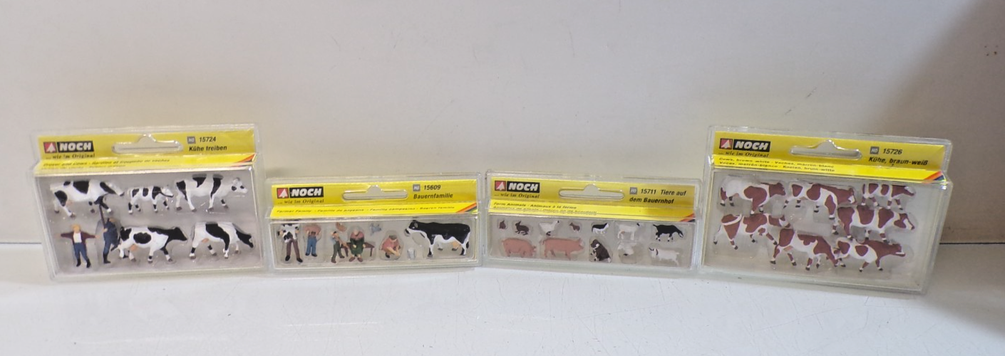 Konvolut Noch H0 Baiuernhof Figuren siehe Foto neuwertig in OVP PK3241 – Bild 3