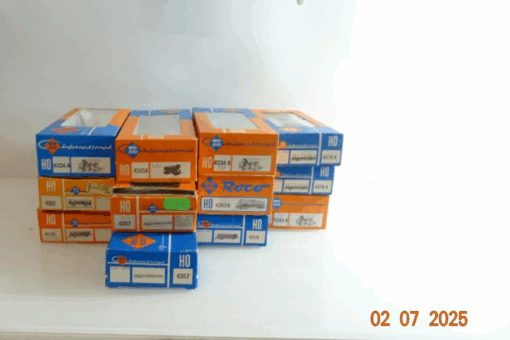 Konvolut Roco H0 Leerverpackung 12 Stück siehe Foto CK9228