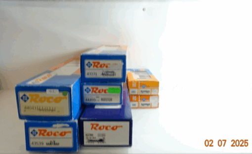 Konvolut Roco H0 Leerverpackung 7 Stück siehe Foto CK9225