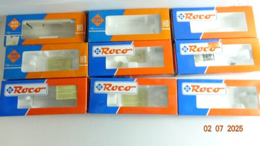 Konvolut Roco H0 Leerverpackung 9 Stück siehe Foto CK9252 – Bild 3