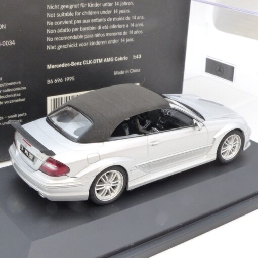 Kyosho 1:43 Nr.: B66961995 MB CLK (C209) DTM AMG Cabrio metallic, in OVP EB8016 – Bild 3