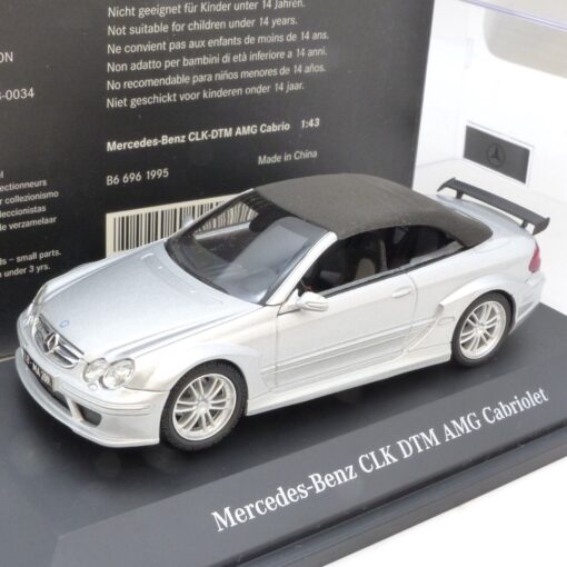 Kyosho 1:43 Nr.: B66961995 MB CLK (C209) DTM AMG Cabrio metallic, in OVP EB8016