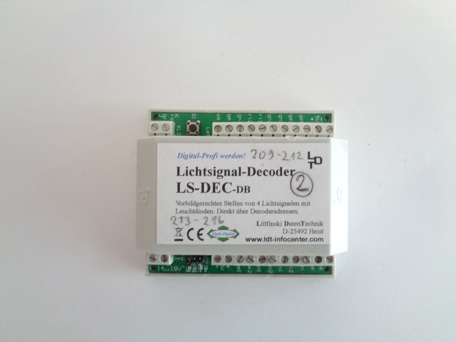 LDT LS-DEC-DB Lichtsignal-Decoder siehe Foto PK2841 o.