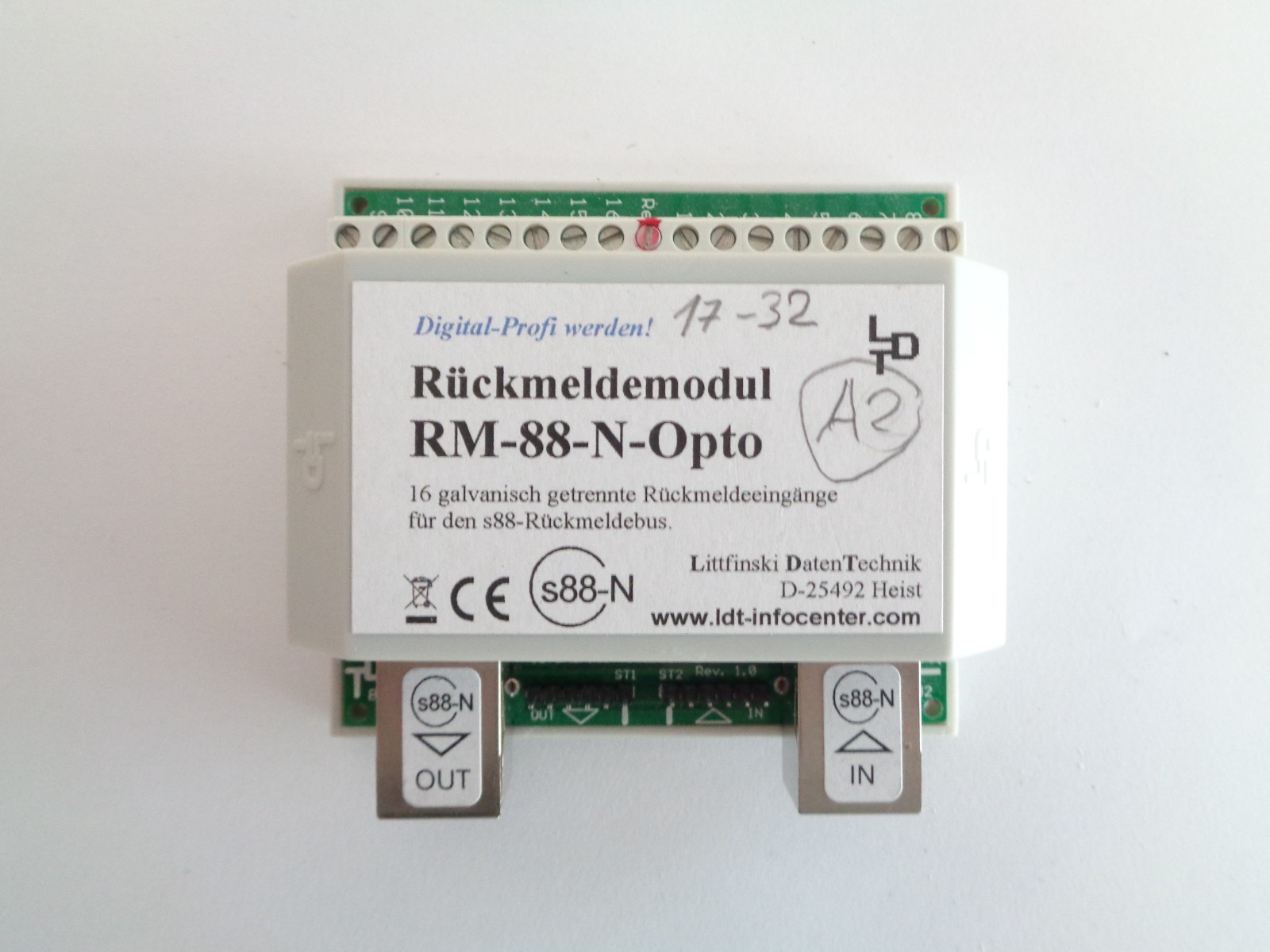 LDT Rückmeldemodul RM 88 N Opto siehe Foto PK2834 o.