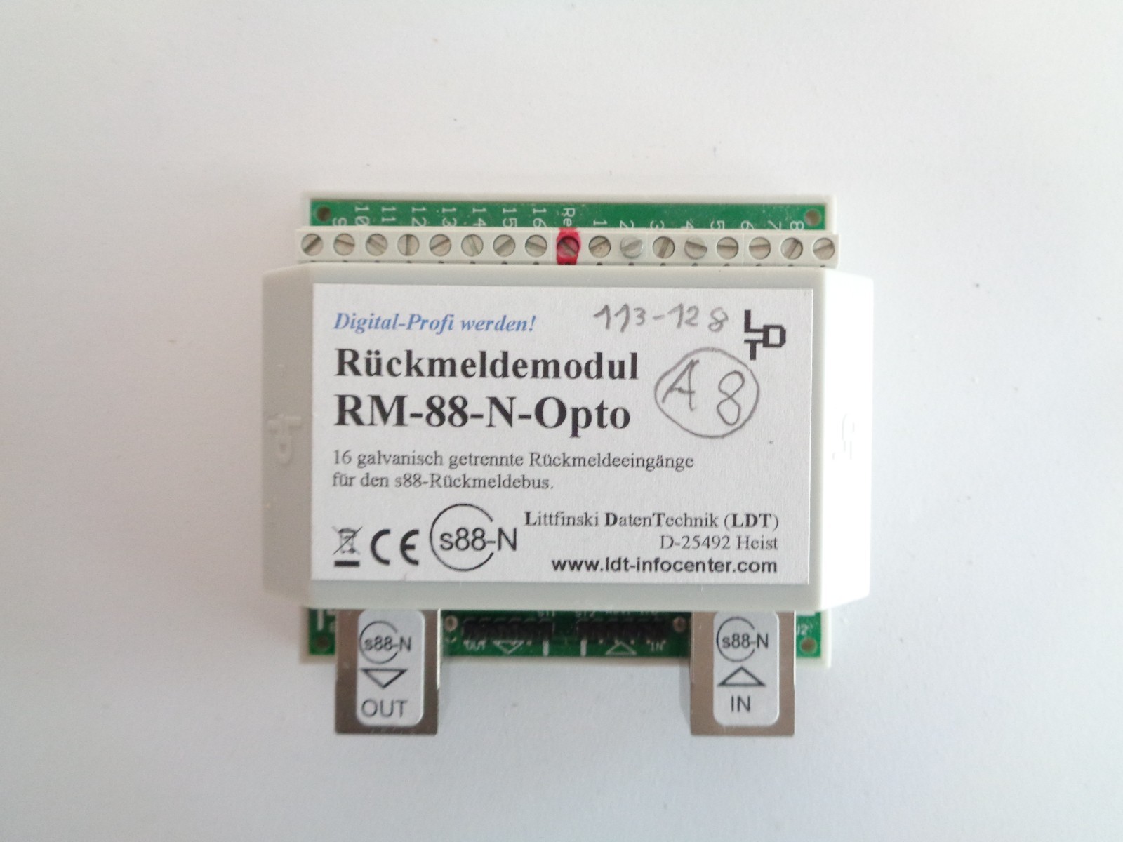 LDT Rückmeldemodul RM 88 N Opto siehe Foto PK2839 o.