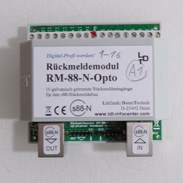 LDT Rückmeldemodul RM 88 N Opto siehe Foto PK2897 o.