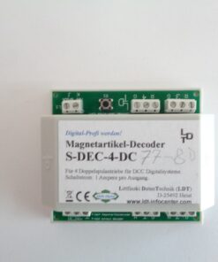 LDT S-DEC-4-DC Magnetartikel-Decoder mit Gehäuse siehe Foto PK2829 o.