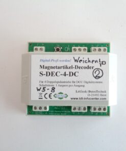 LDT S-DEC-4-DC Magnetartikel-Decoder mit Gehäuse siehe Foto PK2855 o.