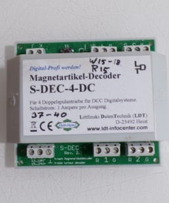 LDT S-DEC-4-DC Magnetartikel-Decoder mit Gehäuse siehe Foto PK2859 o.