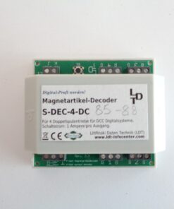 LDT S-DEC-4-DC Schaltdecoder mit Gehäuse siehe Foto PK2847 o.