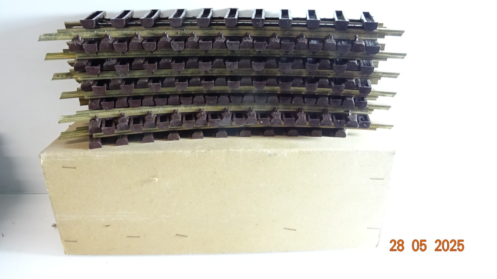 LGB Spur G 1100 Gleis gebogen R1 30° , 12Stück siehe Foto in OVP CK8572