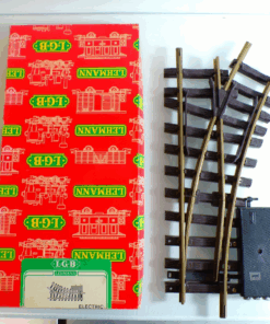 LGB Spur G 1200 Weiche rechts mit Antrieb siehe Foto in OVP PK2322