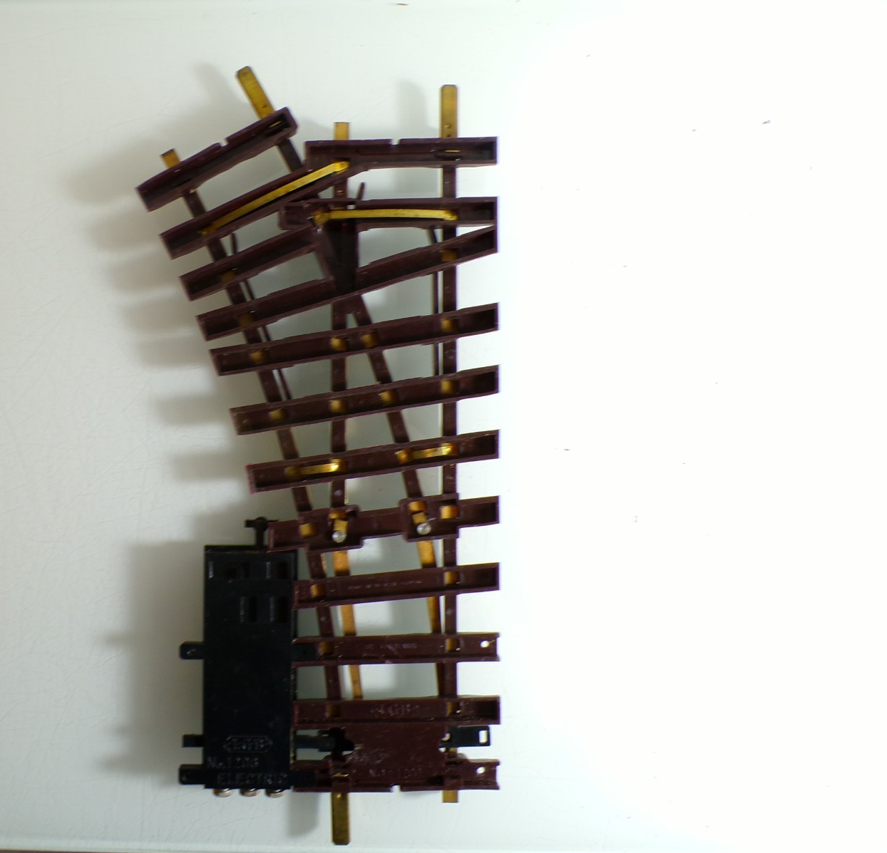 LGB Spur G 1200 Weiche rechts mit Antrieb siehe Foto in OVP PK2322 – Bild 4