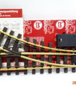 LGB Spur G 1205 Weiche rechts elektrisch Top in OVP LE6197