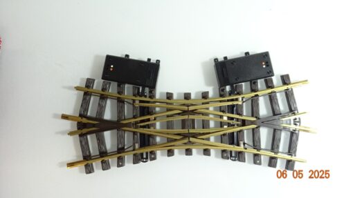 LGB Spur G 12260 Doppelkreuzungsweiche elektrisch mit Antrieb in OVP CK8002 – Bild 3