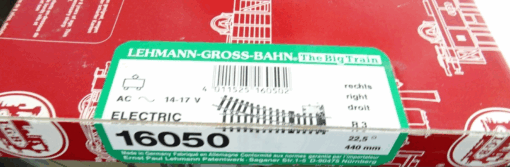 LGB Spur G 16050 Elektrische Weiche rechts mit Antrieb siehe Foto in OVP CK8004 – Bild 3