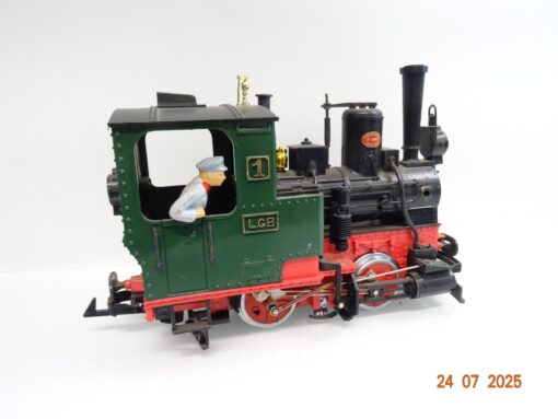 LGB Spur G 2010D Dampflok Stainz grün schwarz JL1872 o. – Bild 3
