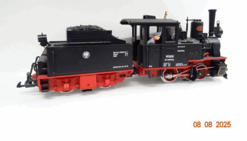 LGB Spur G 2015 D Dampflok BR 99 2015 der DR mit 2 Motoren in OVP JL2225 – Bild 3