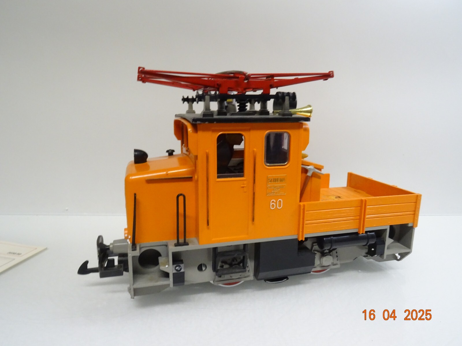 LGB Spur G 2033 Rottenkraftwagen Schoema mit Blinklicht in OVP JL149 – Bild 3