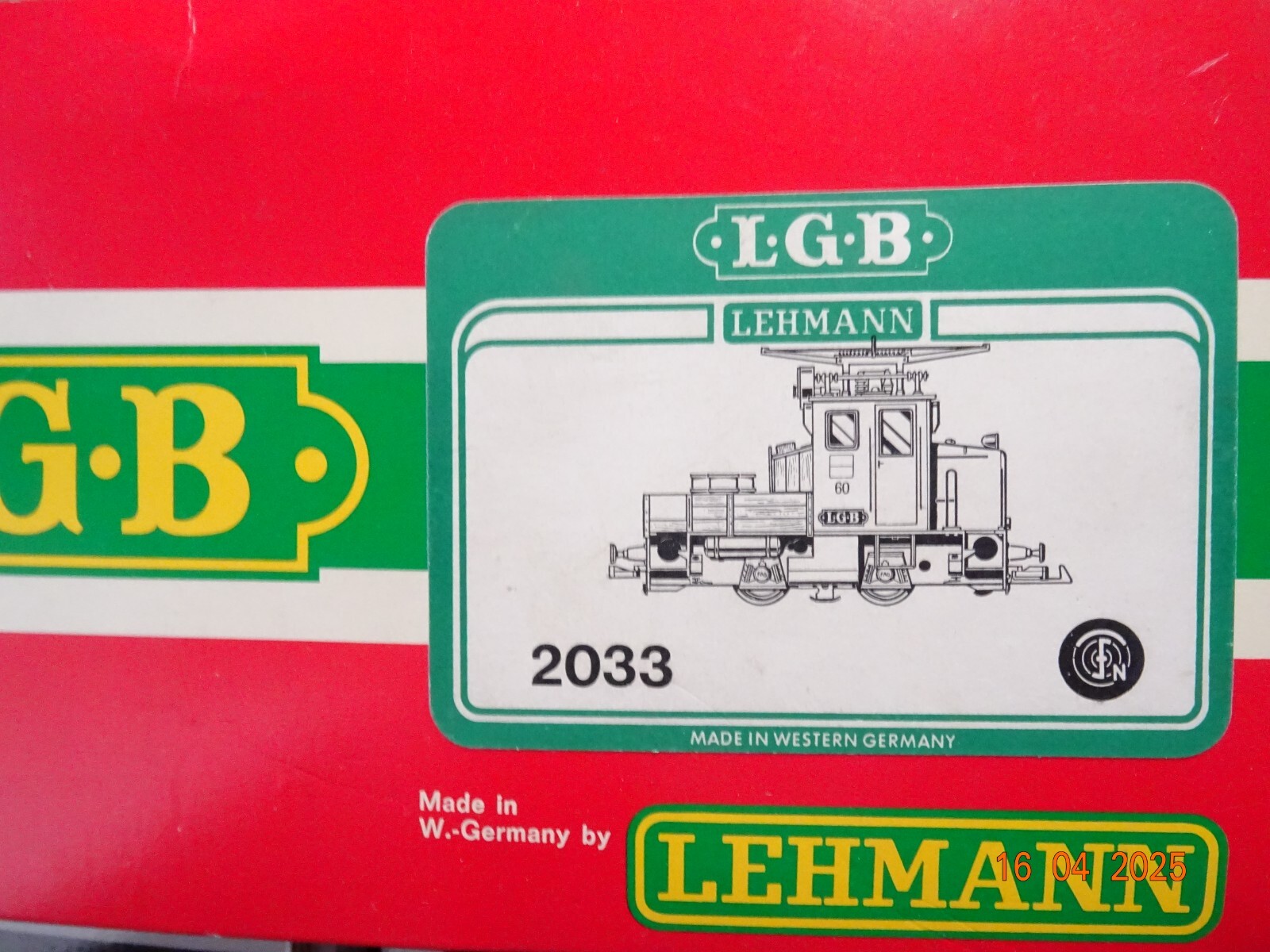 LGB Spur G 2033 Rottenkraftwagen Schoema mit Blinklicht in OVP JL149 – Bild 4