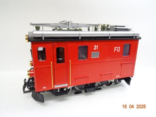 LGB Spur G 2046 Schweiz Zahnrad E-Lok HGe 2/2 Furka Oberalp Top in OVP JL150
