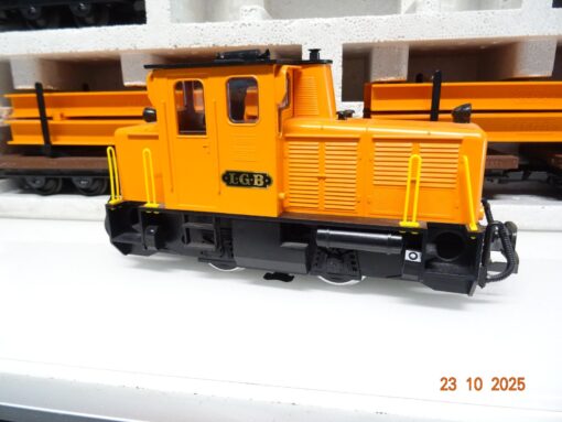 LGB Spur G 21990 Bauzug-Set mit Trafo und Diesellok in OVP JL3789 – Bild 3