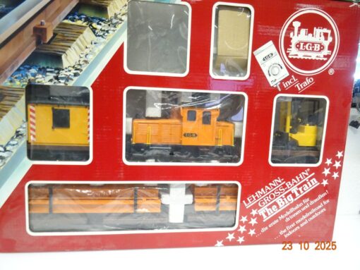 LGB Spur G 21990 Bauzug-Set mit Trafo und Diesellok in OVP JL3789 – Bild 6