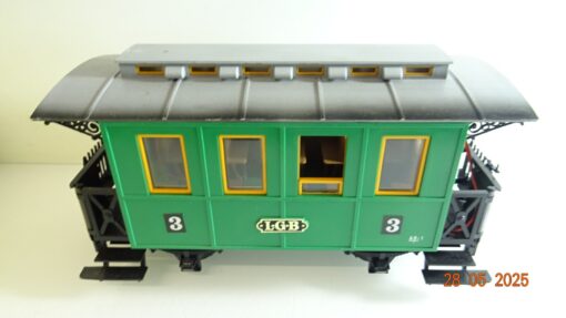 LGB Spur G 3010 Personenwagen 3. Klasse mit Beleuchtung s.Foto in EVP CK8588 – Bild 3
