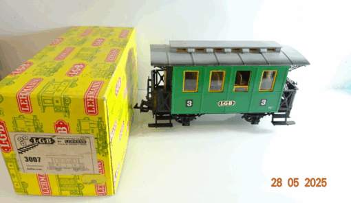 LGB Spur G 3010 Personenwagen 3. Klasse mit Beleuchtung s.Foto in EVP CK8588