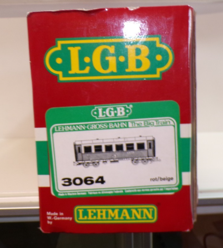 LGB Spur G 3064 Personenwagen der Rh B 2.Klasse siehe Foto in OVP PK2813 – Bild 6