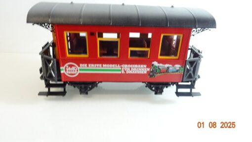 LGB Spur G 3907 Personenwagen "erste Modellbahn für drinnen und draußen" PK239