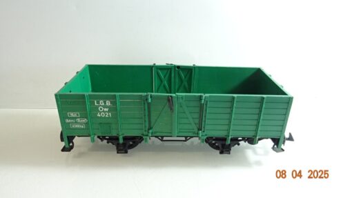 LGB Spur G 4021 Ow Hochbordwagen grün siehe Foto CK7344 o.