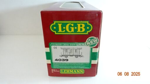 LGB Spur G 4039 Güterwagen Arbeitswagen grün in OVP siehe Foto PK423 o. – Bild 6