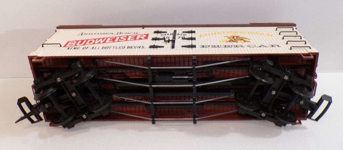 LGB Spur G 4070 Vierachsiger Kühlwagen "Budweiser" siehe Foto PK3249 o. – Bild 5